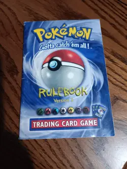 Pokemon Trading Card Game Rulebook Version 3 Wizards of the Coast WOTC 1999 - Image 1