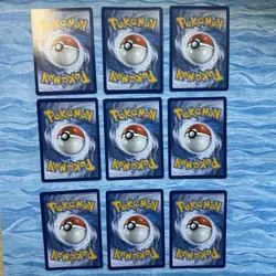 Pokémon Detective Pikachu Set of 9 Holographic Cards - Image 3