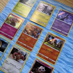 Pokémon Detective Pikachu Set of 9 Holographic Cards - Image 5