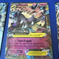 Lot of 9 Pokémon Card - Mega/Basic- Pikachu/Mewtwo/Giratina/etc - Image 9