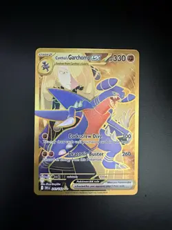 Cynthia’s Garchomp EX 241/182 Sv10: Destined Rivals (DRI) Pokemon Card Pristine - Image 1