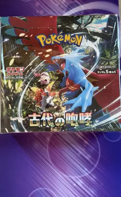 Pokemon Card Booster Box Ancient Roar & Future Flash sv4K sv4M - Image 1