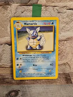 Wartortle 042/102 Base Set Regular Pokémon card - Image 1