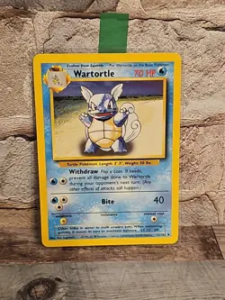 Wartortle 042/102 Base Set Regular Pokémon card - Image 3