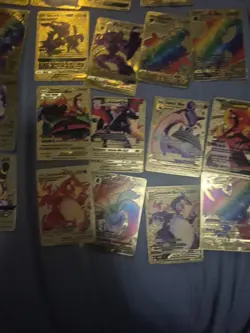 Pokemon Gold Foil Cards Collection Set - Image 11