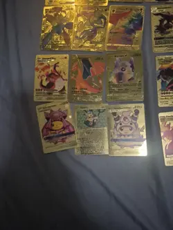 Pokemon Gold Foil Cards Collection Set - Image 2