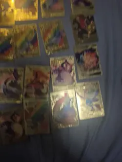 Pokemon Gold Foil Cards Collection Set - Image 4