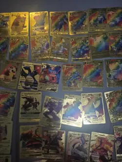 Pokemon Gold Foil Cards Collection Set - Image 6