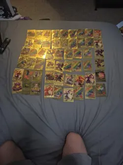 Pokemon Gold Foil Cards Collection Set - Image 9