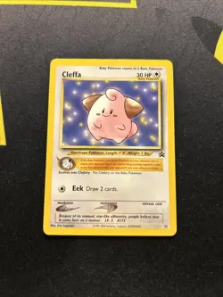 Cleffa 31 Promo NM -Vintage Pokemon Card- Black Star Promo (4s1) - Image 4