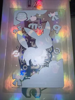 PokeCafe Remix Umbreon Halloween Clear Card Japanese Pokemon Center Promo - Image 2