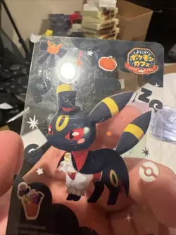 PokeCafe Remix Umbreon Halloween Clear Card Japanese Pokemon Center Promo - Image 21