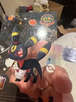 PokeCafe Remix Umbreon Halloween Clear Card Japanese Pokemon Center Promo - Image 23