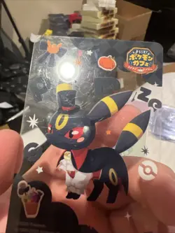 PokeCafe Remix Umbreon Halloween Clear Card Japanese Pokemon Center Promo - Image 3