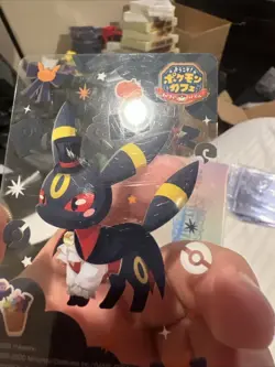 PokeCafe Remix Umbreon Halloween Clear Card Japanese Pokemon Center Promo - Image 4