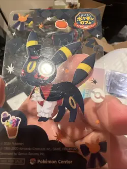 PokeCafe Remix Umbreon Halloween Clear Card Japanese Pokemon Center Promo - Image 9