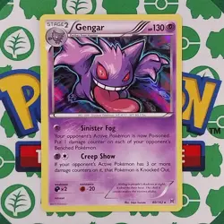 Gengar 60/162 XY - Breakthrough Holo NM Pokemon Card English - Image 1