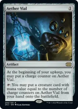 Aether Vial - Near Mint MTG Double Masters 2022 - Image 2