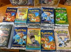 100% Vintage Pack - ONLY WOTC - 1st Edition - Old Pokemon Cards - - Image 7
