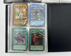 Vintage Yugioh Lot of 2 Binders Collection Vtg Blue Eyes White Dragon Etc Read - Image 16
