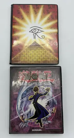Vintage Yugioh Lot of 2 Binders Collection Vtg Blue Eyes White Dragon Etc Read - Image 20