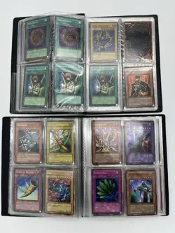 Vintage Yugioh Lot of 2 Binders Collection Vtg Blue Eyes White Dragon Etc Read - Image 6