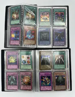 Vintage Yugioh Lot of 2 Binders Collection Vtg Blue Eyes White Dragon Etc Read - Image 7