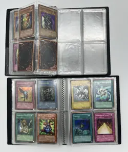 Vintage Yugioh Lot of 2 Binders Collection Vtg Blue Eyes White Dragon Etc Read - Image 9