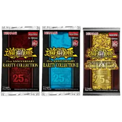 Rarity Collection 1, 2, 3 Bonanza - 3x Booster Pack Bundle - Sealed/New Yugioh - Image 1