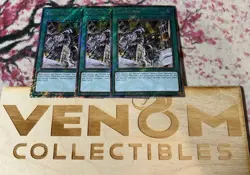 3x (M/NM) - Geartown- RA03-EN203 - Platinum Rare - 1st Edition YuGiOh - Image 1