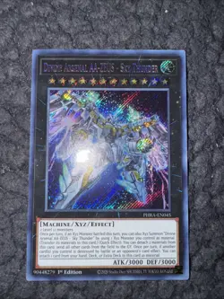 Yugioh Divine Arsenal AA-ZEUS Sky Thunder PHRA-EN045 Secret Rare 1st Edition - Image 3