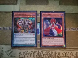 YUGIOH TCG D/D ORTHROS + D/D LAMIA SDPD SUPER 1ST EDITION NM - Image 1