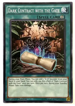 YuGiOh! - Dark Contract With The Gate - DOCS-EN093 - 1st Edition - Common - Image 1
