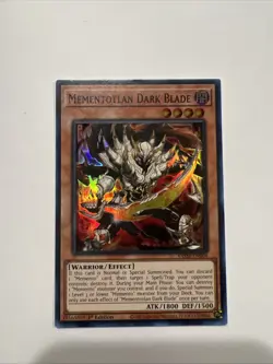 Yugioh MEMENTOTLAN DARK BLADE VASM-EN004 Super Rare 1st Ed NM  - Image 1
