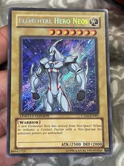 Elemental HERO Neos CT03-EN001 limited edition - Secret Rare - Image 1