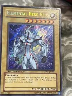 Elemental HERO Neos CT03-EN001 limited edition - Secret Rare - Image 17