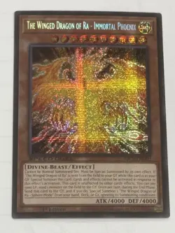 Yugioh! LP The Winged Dragon of Ra - Immortal Phoenix - SBC2-END02 - Prismatic S - Image 2