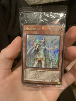 Maiden Of White SDWD-EN041 Yu-Gi-Oh Secret Rare 1st Edition New Sealed - Image 1