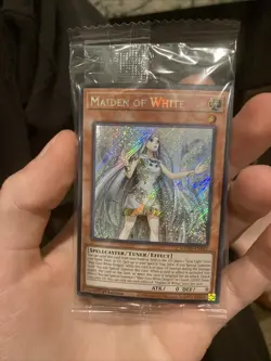 Maiden Of White SDWD-EN041 Yu-Gi-Oh Secret Rare 1st Edition New Sealed - Image 3