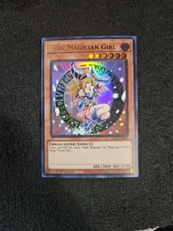 Yugioh Dark Magician Girl LDS3-EN082 Ultra Rare 1st Edition - Image 1