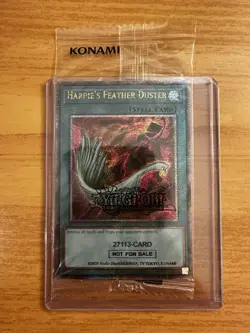 Harpie's Feather Duster EDC1-EN001 YuGiOh Early Days Collection Promo Brand New - Image 5