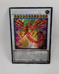 YU-GI-OH! Crimson Dragon. RA04-EN061. 1st Edition Secret Rare Card. TCG Yugioh - Image 1