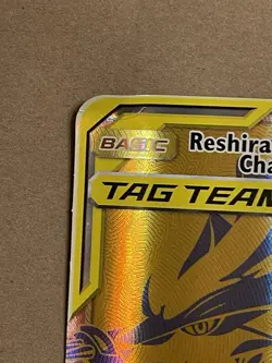 Pokémon Reshiram & Charizard GX SM247 Tag Team Jumbo Cards Holo-RARE - Image 2