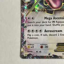 Rayquaza EX XY69 Promo Pokemon Card TCG Holo Rare English NM - Image 10