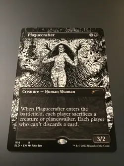 MTG Secret Lair #1116 Plaguecrafter Borderless NM - Image 1