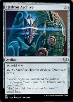 Hedron Archive - Light Play MTG Commander 2021 Strixhaven - Image 1