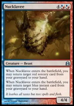 Nucklavee - Medium Play MTG Commander - Image 1