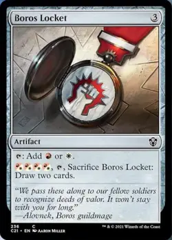 Boros Locket - Light Play MTG Commander 2021 Strixhaven - Image 1