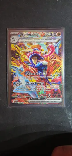 Greninja EX 214 SV06 TWILIGHT MASQUERADE TWM NM English Pokemon Card TCG - Image 1