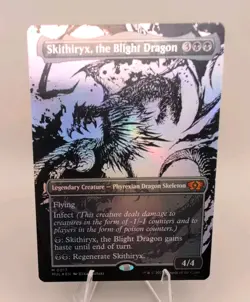 Skithiryx, the Blight Dragon -FOIL MTG - Image 1